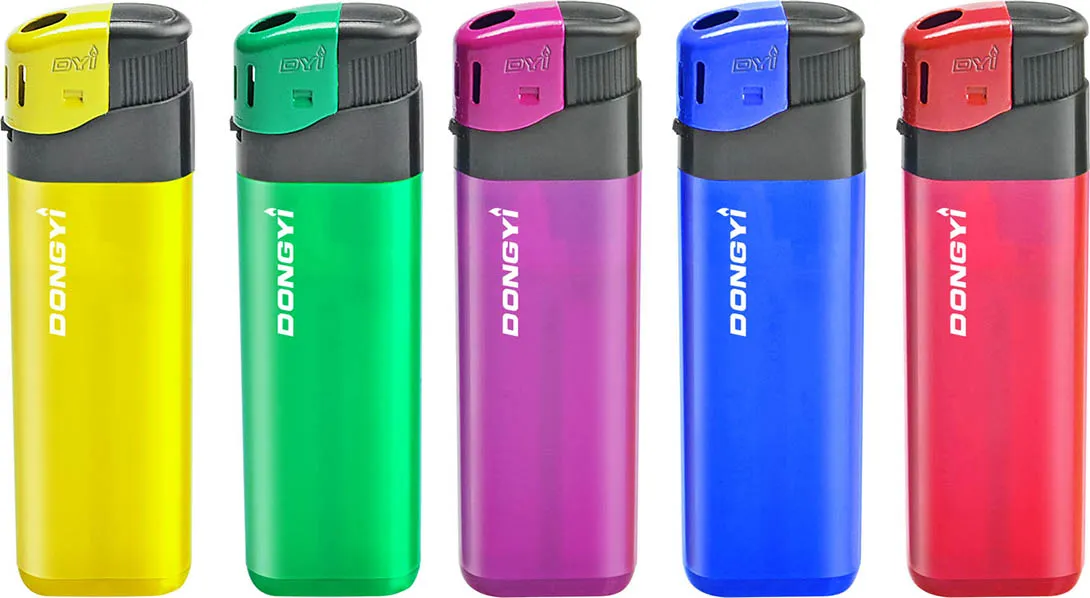 Custom Logo Refillable Electric Cigratte Smoking Flameless Charging Kitchen Lighter