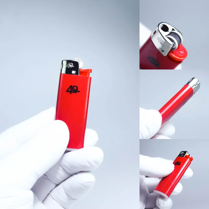 Factory Wholesale Flint Mini Small Electronic Gas Lighter Accendini Custom Logo Cigarette Lighter