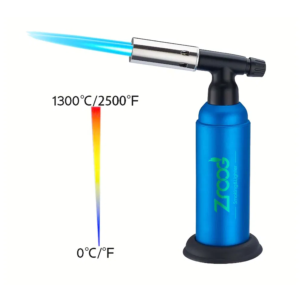 Premium Cigarette Smoke Flame Gun Torch Blow Lighters Custom Windproof