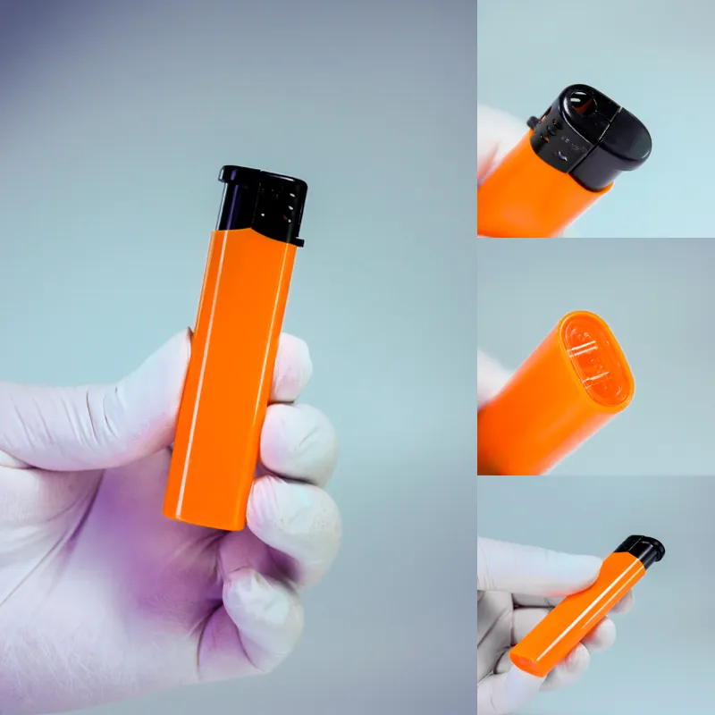 Refillable Classic Small Electronic Disposable Advertisement Gift Pocket Lighter of Custom Logo Lighters