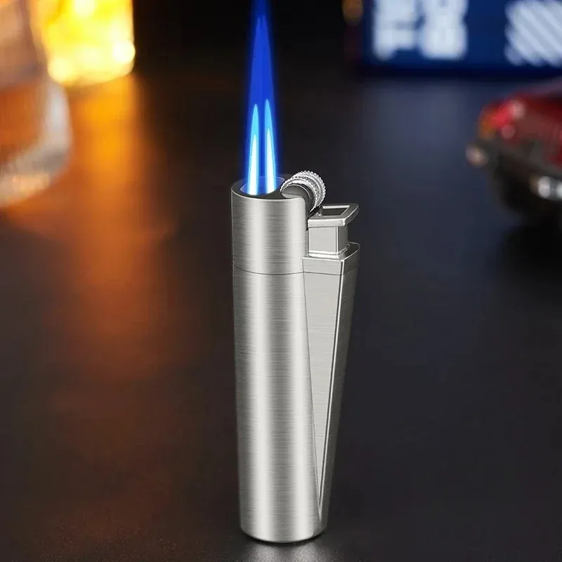Wanchuang Mini Portable Dual Flame Colorful Lighter Wholesale Custom Cigar Accessories